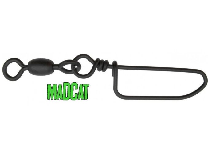 obratlik s karabinkou madcat power swivels snap 5