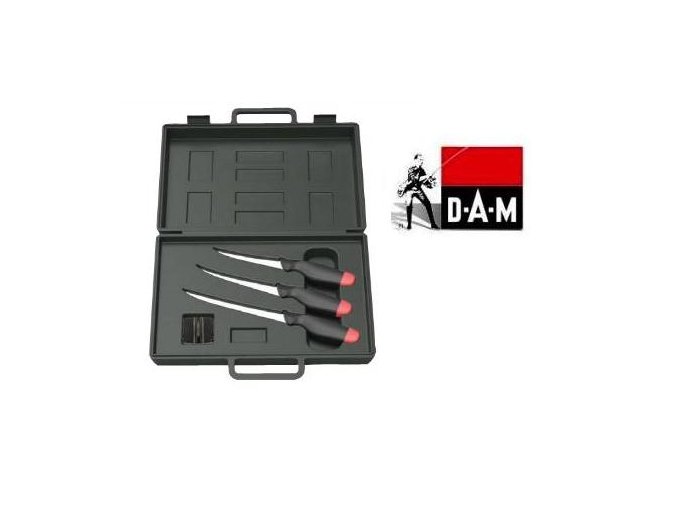 DAM Fillet Knife Kit 4 PCS filetovací sada