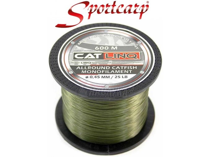 Sportcarp vlasec na sumce Allround Catfish Monofilament 600 m