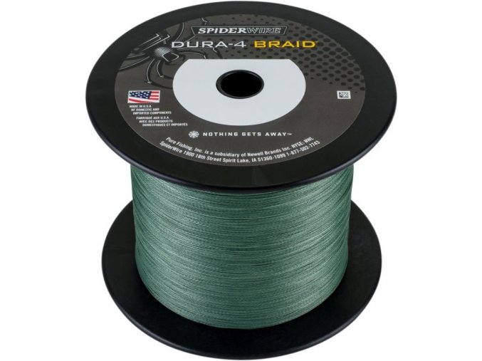 SPIDERWIRE Dura-4 Braid Green pletená šňůra 1 m