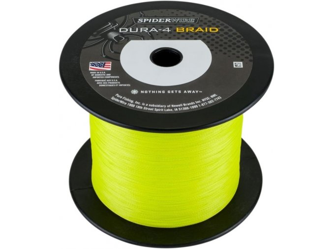 SPIDERWIRE Dura-4 Braid Yellow pletená šňůra 1 m