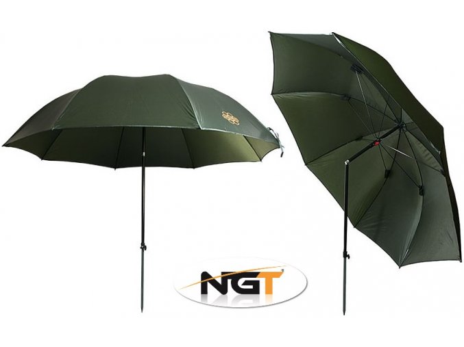 NGT deštník Green Brolly 2,20 m