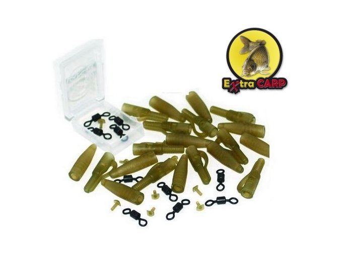 Extra Carp Lead Clip set Camo - 10 ks