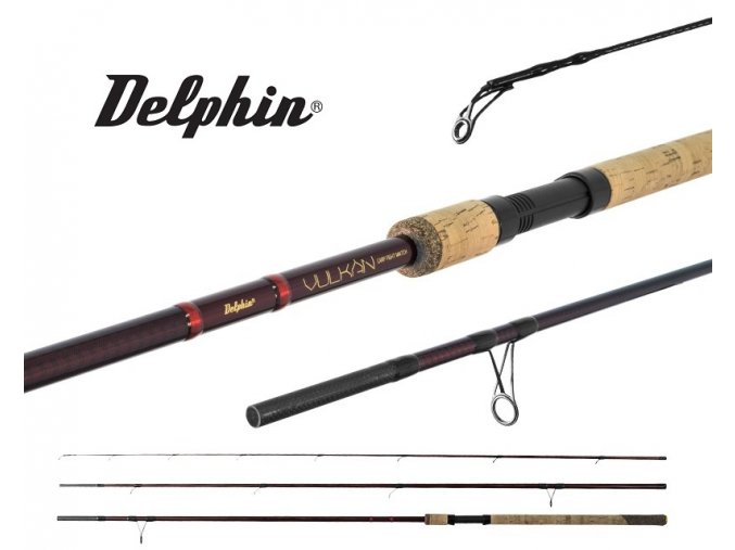 Prut Delphin Vulkán 390 cm/65 g