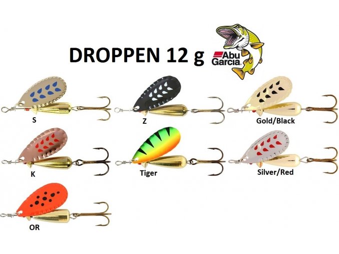 Abu Garcia třpytka Droppen 12 g