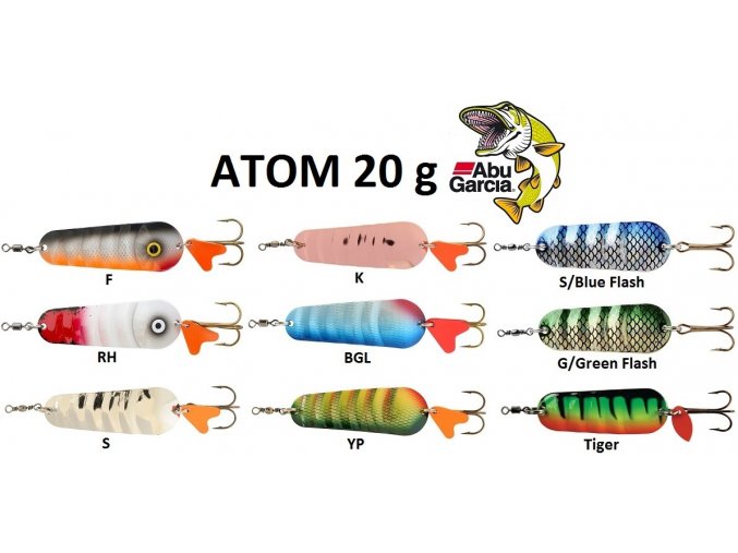 Abu Garcia třpytka Atom 20 g