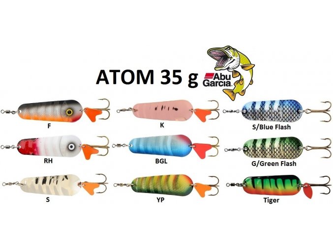 Abu Garcia třpytka Atom 35 g