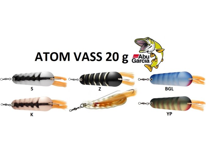 Abu Garcia třpytka Atom Vass 20 g