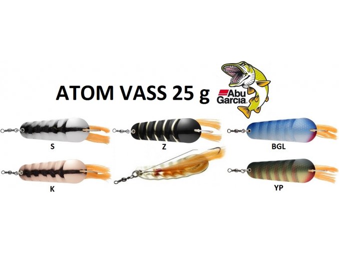 Abu Garcia třpytka Atom Vass 25 g