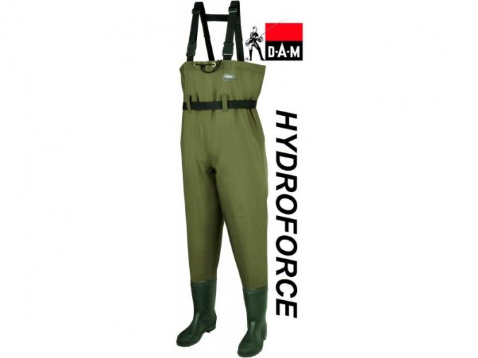 DAM brodící kalhoty Hydroforce Nylon Taslan Chestwader
