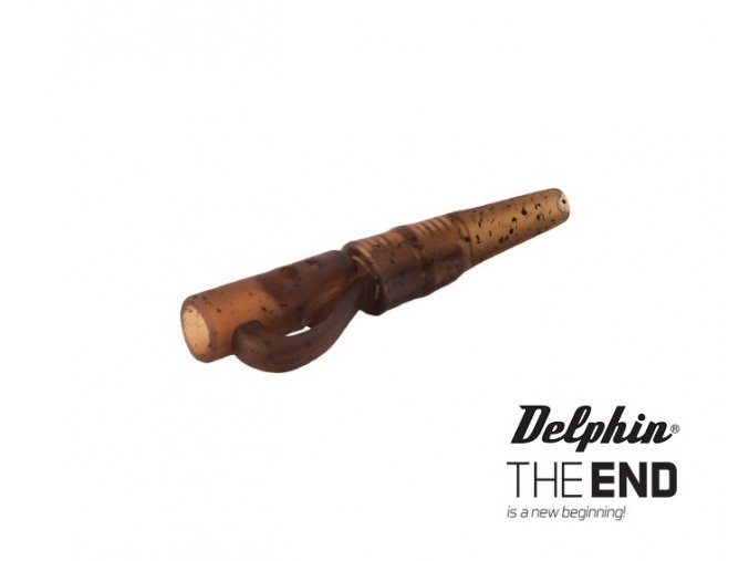 Delphin závěsný PIN klip s gumičkou The End - 10 ks