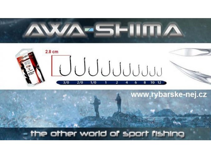 Háčky Awa-Shima 1095 Cutting Blade 10 ks