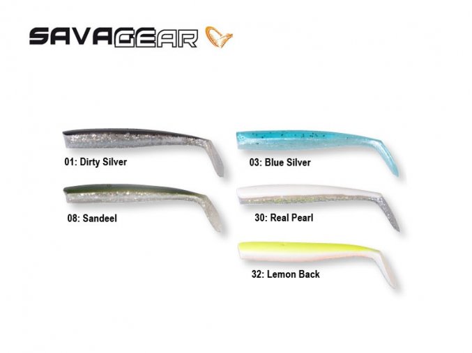 Umělé nástrahy Savage Gear Sandeel Lures 14 cm