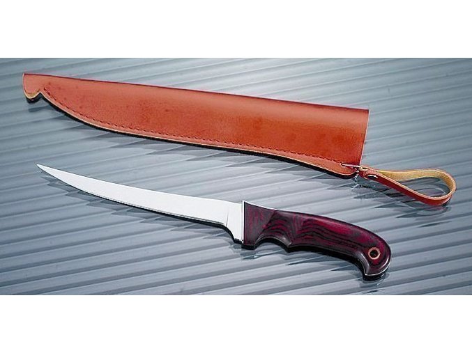 Albastar filetovací nůž s dřevěnou rukojetí čepel 16 cm