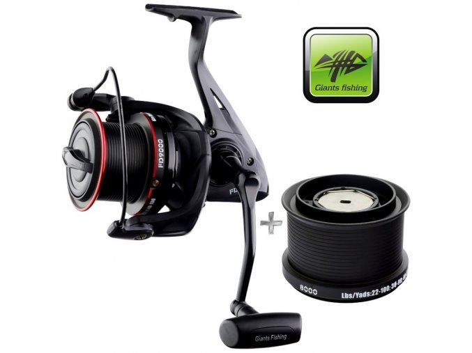 Giants Fishing naviják Gaube Reel FD 9000 + cívka 8000