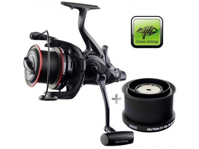 Giants Fishing naviják Gaube Reel FS 9000 + cívka 8000