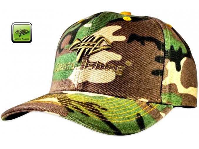 Giants Fishing kšiltovka Cap Camo GL