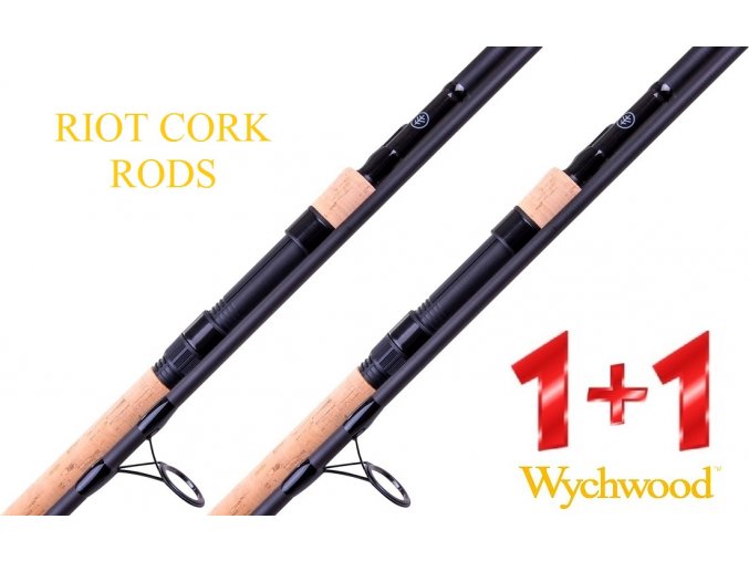 Wychwood kaprový prut Riot 10ft/3,00lb Cork - AKCE 1+1