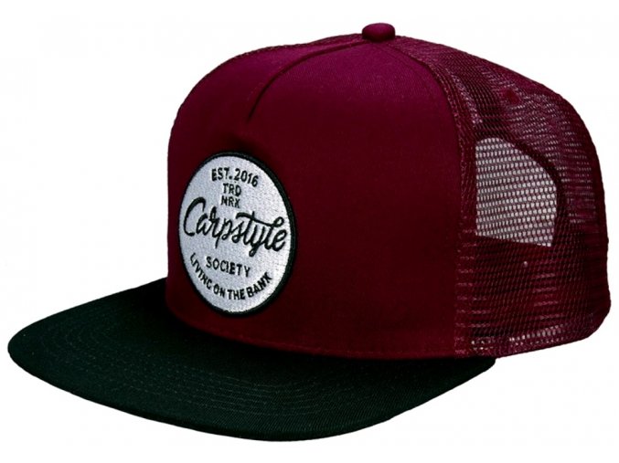 Kšiltovka Carpstyle Burgundy Snapback