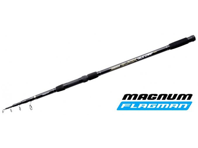 Flagman teleskopický prut Magnum Black Tele Carp