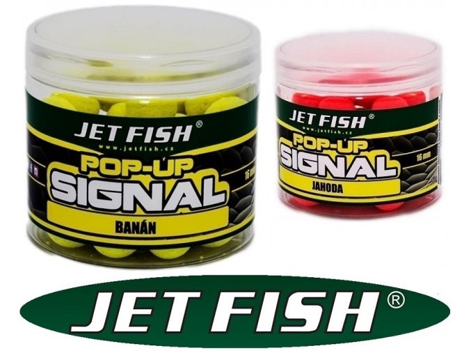 Jet Fish boilies POP UP Signal 16 mm