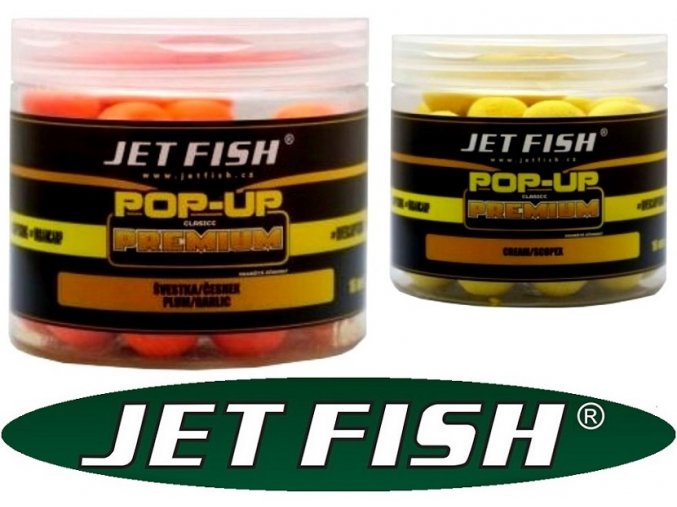 Jet Fish boilies Premium Classic POP-UP 16 mm/60 g