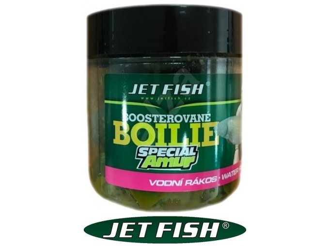 Jet Fish Special Amur boosterované boilies - Vodní rákos 20 mm/120 g