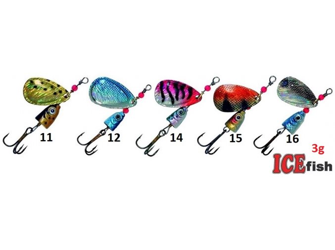 ICE Fish rotační třpytka Viper - 3 g