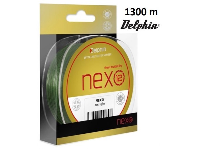 Delphin NEXO 12 pletená šňůra 1300 m