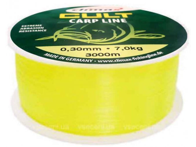 Climax silon CULT Carpline fluo-žlutý 1 m
