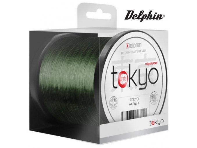 Monofil Delphin TOKYO zelený 1 m