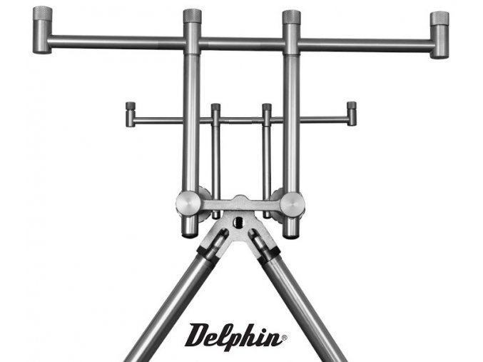 Hrazda na 4 pruty pro Rodpod Delphin RPX 4 Silver - sada 2 ks