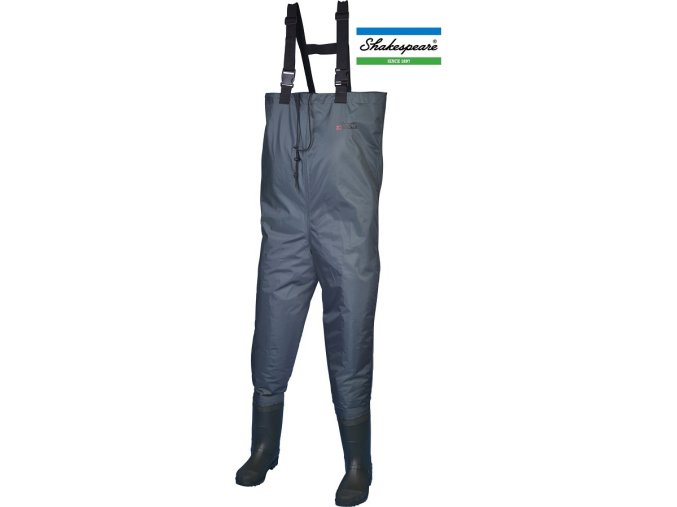 Prsačky Shakespeare Sigma Nylon PVC Chest Wader Cleated Sole