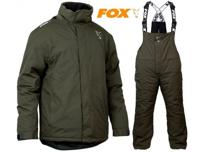 FOX zimní oblek Collection Green/Silver Carp Winter Suit