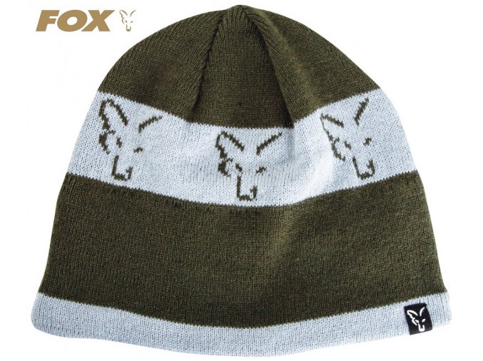 Čepice FOX Green/Silver Beanie