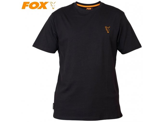 Tričko FOX Collection Black/Orange T-Shirt