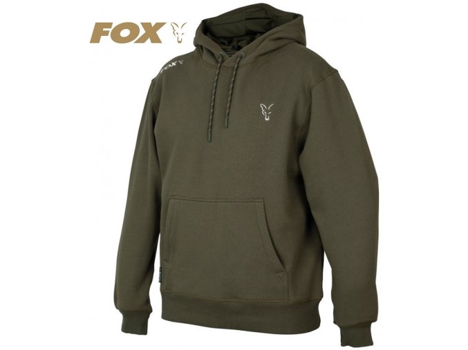 Mikina FOX Collection Green/Silver Hoodie