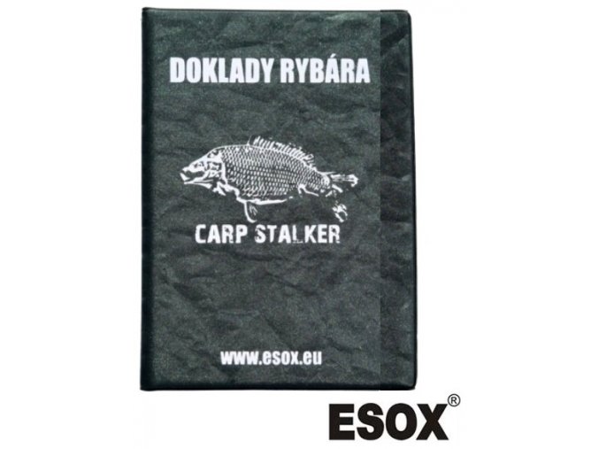 Obal na rybářské doklady ESOX Carp Stalker