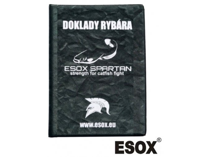 Obal na rybářské doklady ESOX Spartan