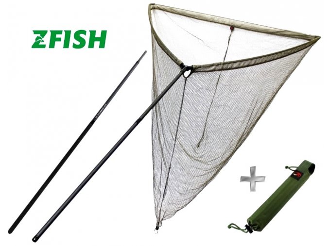 Zfish podběrák Synapse CLN 36 Carbon Landing Net + plovák zdarma