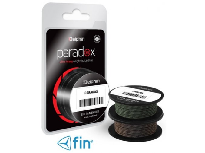 FIN Paradox 16X pletená šňůra 10 m/60 lbs - kamufláž