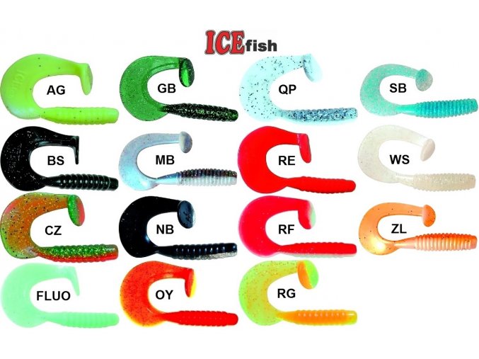 ICE Fish twister Monstertail 11 cm