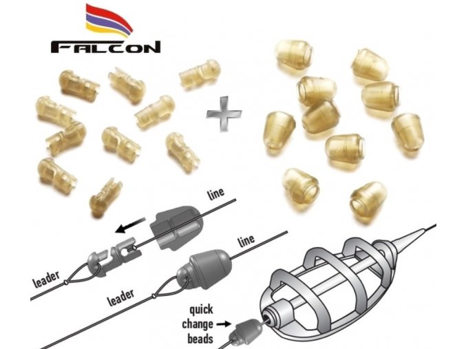 Falcon konektor feeder krmítka Quick Change Beads - 10 ks