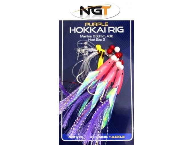 NGT mořský návazec Hookkai Rig Purple 2