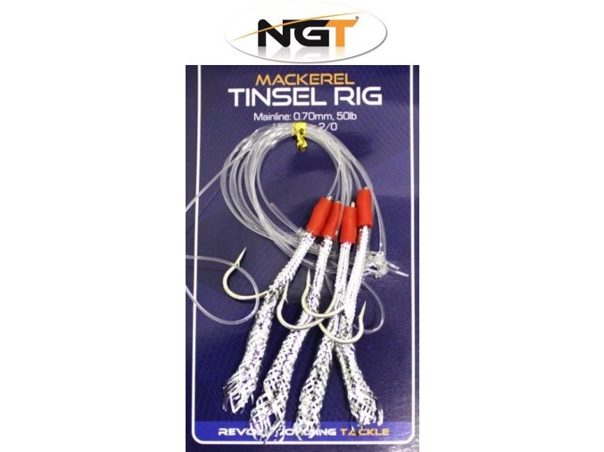 NGT mořský návazec Mackerel Tinsel Rig 5