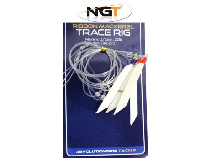 NGT mořský návazec Ribbon Mackerel Trace Rig