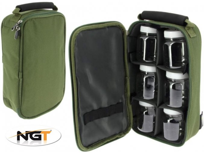 NGT pouzdro na dipy Glug Bag Green