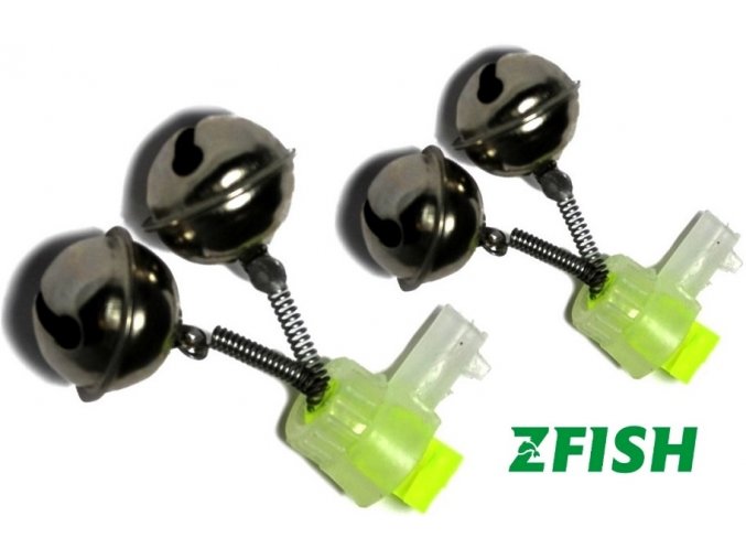 Zfish rolnička dvojitá Double Bell Light Clip - 2 ks