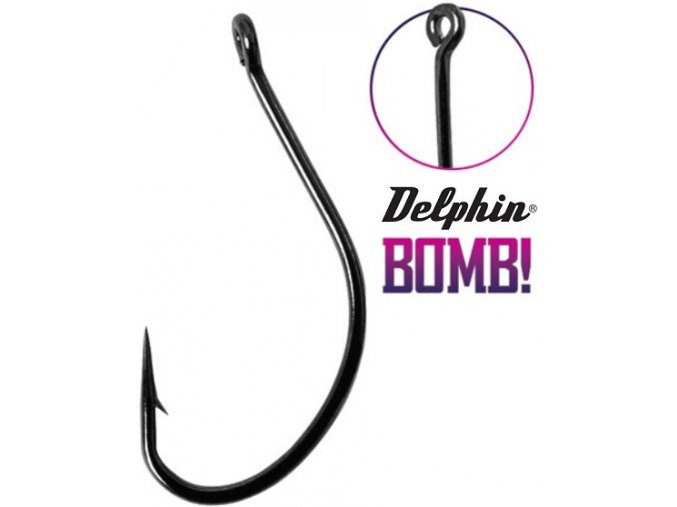 Háčky na drop-shot Delphin BOMB! D-SHOT - 10 ks
