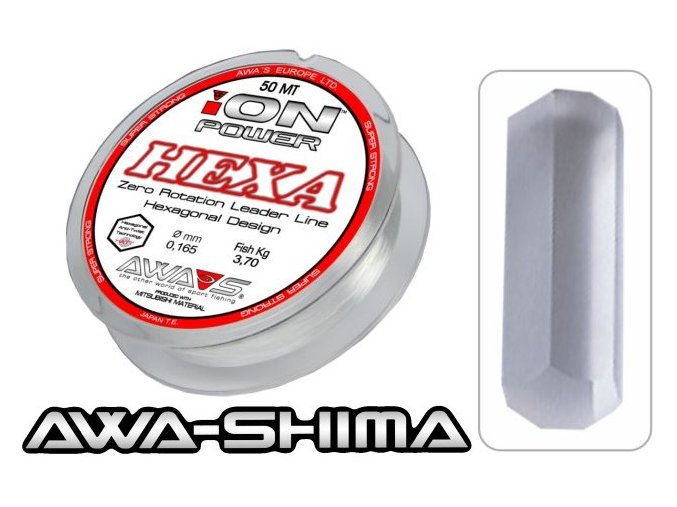 Vlasec Awa-Shima ION POWER Hexa Anti-Twist 50 m